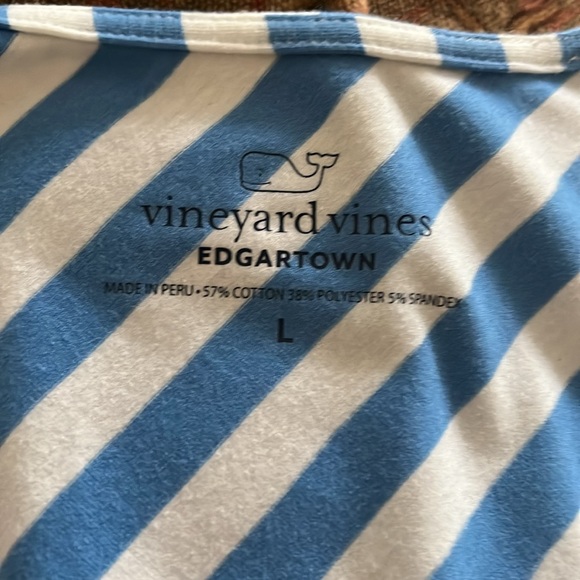 Super Cute VINEYARD VINES DRESS! Size L PERFECT work/ play/ travels GREAT🌺🐝 - Picture 4 of 6